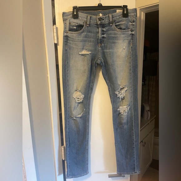 rag & bone DRE distressed boyfriend Jean in color Carter - Picture 2 of 7